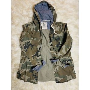 Camouflage hooded Jacket